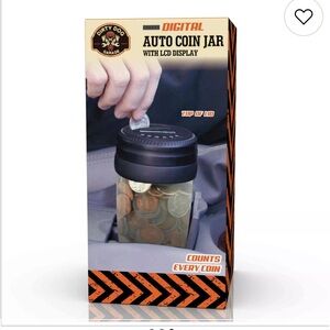 DIRTY DOG Digital Auto Coin Jar Piggy Bank